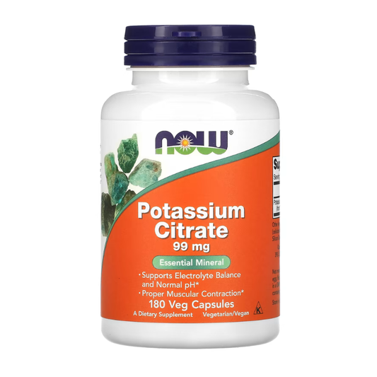 NOW Foods, Potassium Citrate, 99 mg, 180 Veg Capsules in Pakistan