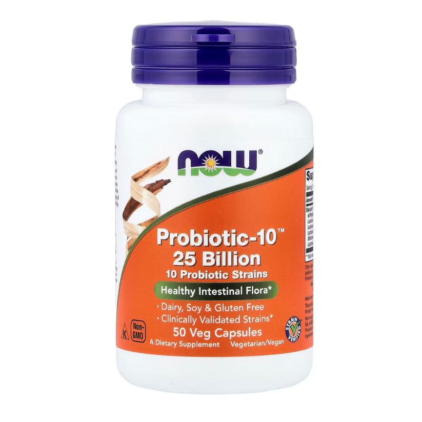 NOW Foods, Probiotic-10™ 25 Billion, 50 Veg Capsules in Pakistan