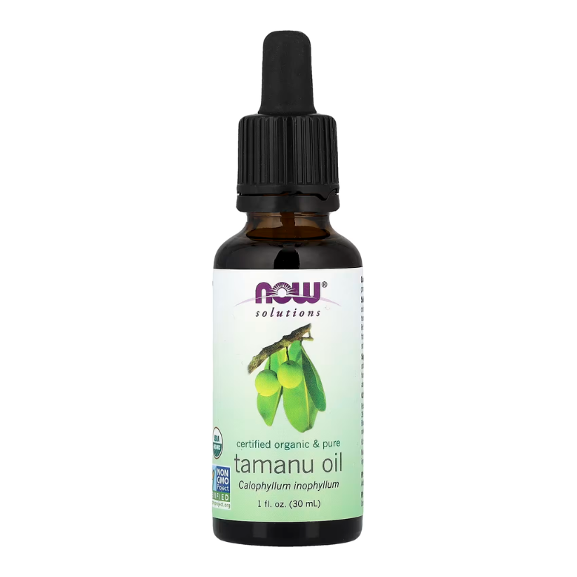NOW Foods, Solutions, Certified Organic & Pure, Tamanu Oil, 1 fl oz (30 ml) in Pakistan