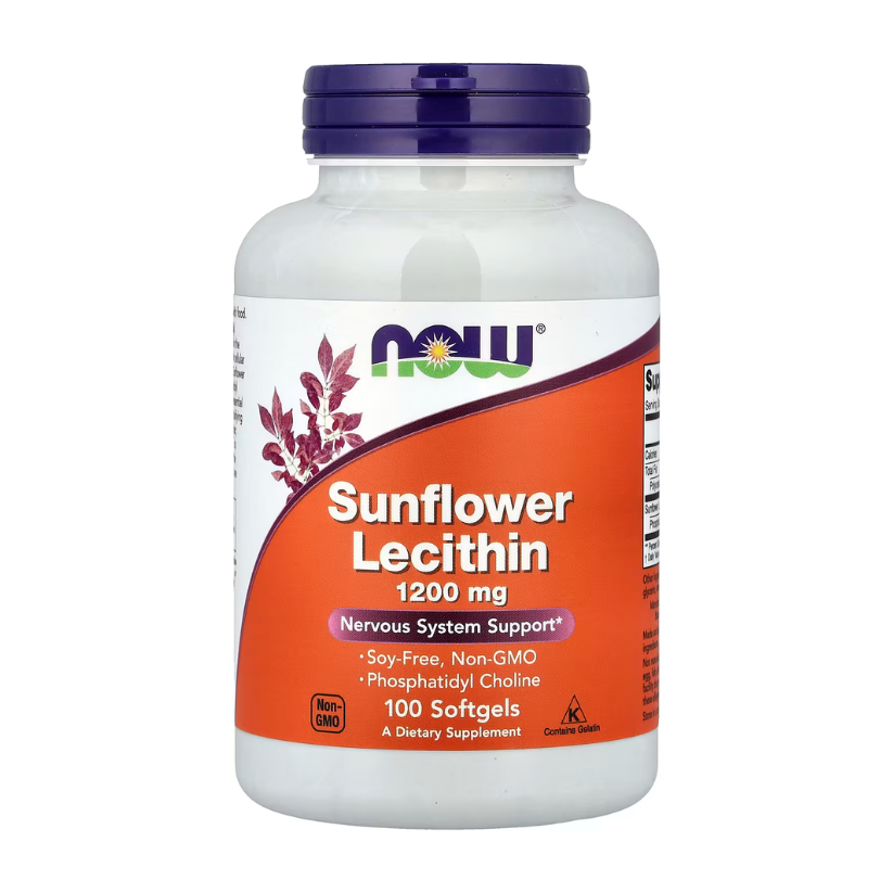 NOW Foods, Sunflower Lecithin, 1,200 mg, 100 Softgels in Pakistan