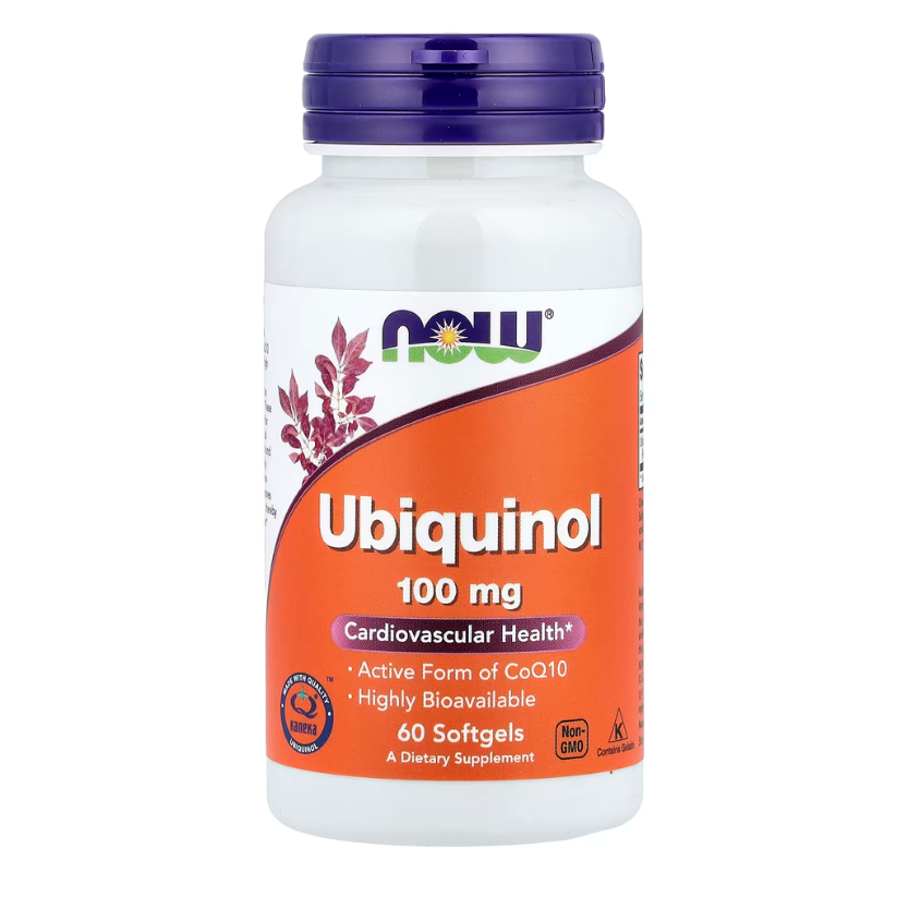 NOW Foods, Ubiquinol, 100 mg, 60 Softgels in Pakistan