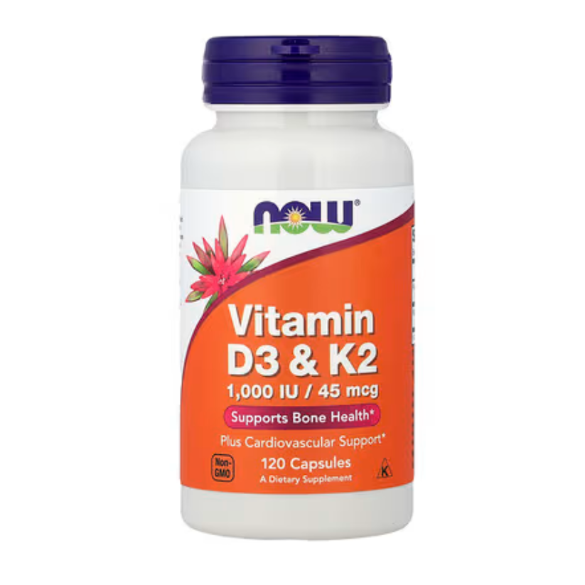 NOW Foods, Vitamin D3 & K2, 120 Capsules in Pakistan
