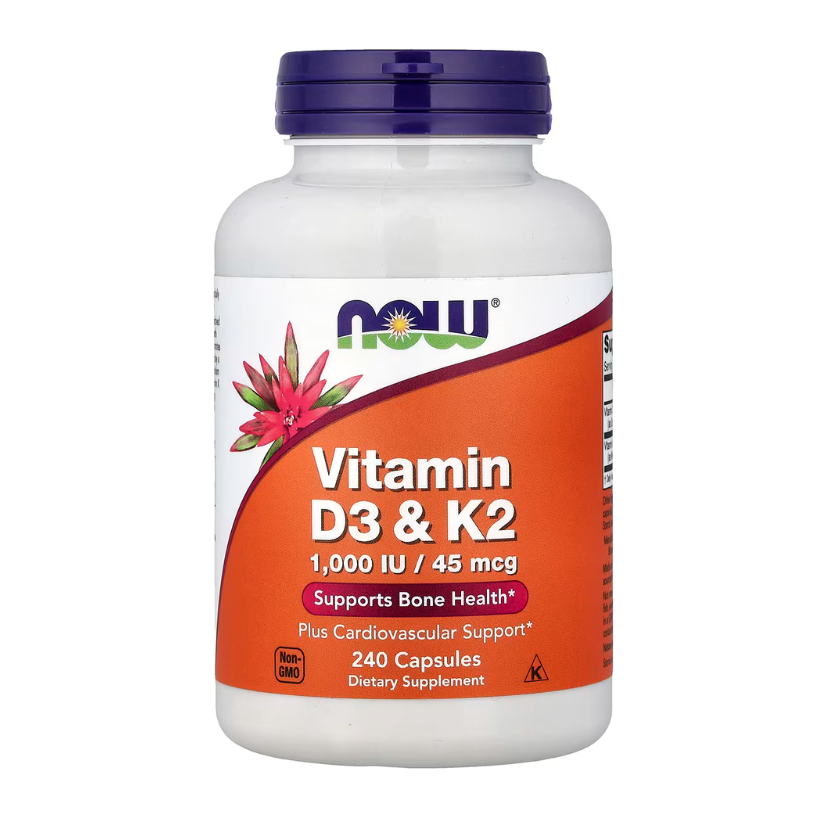 NOW Foods, Vitamin D3 & K2, 240 Capsules in Pakistan
