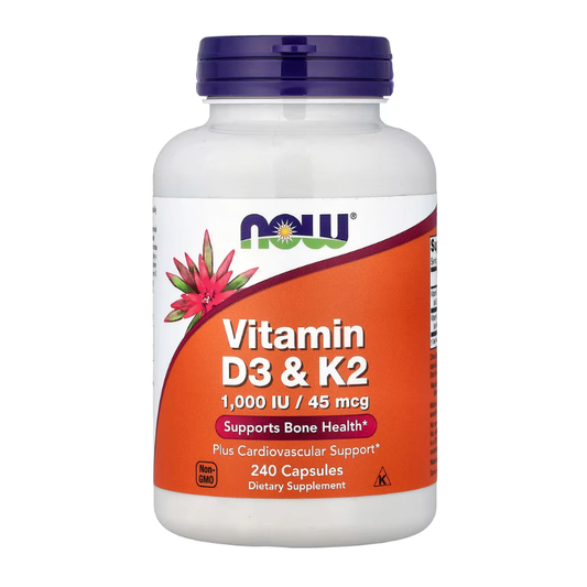 NOW Foods, Vitamin D3 & K2, 240 Capsules in Pakistan