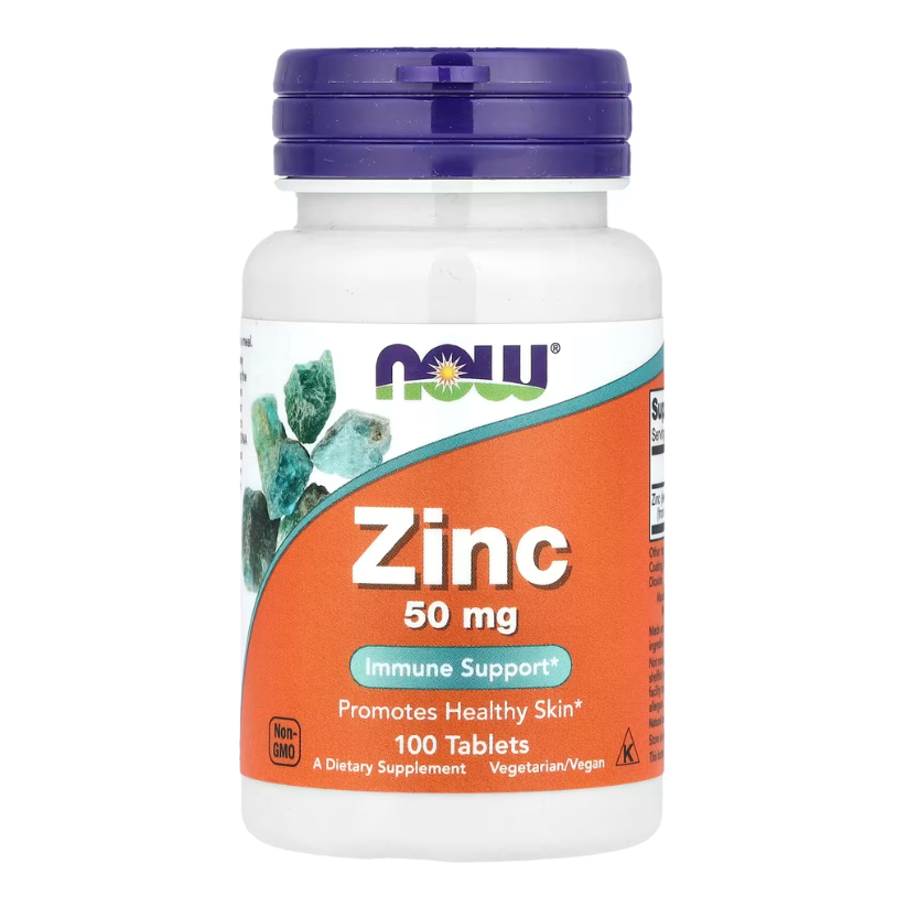 NOW Foods, Zinc, 50 mg, 100 Tablets in Pakistan