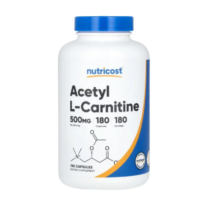 Nutricost, Acetyl L-Carnitine, 500 mg, 180 Capsules in Pakistan