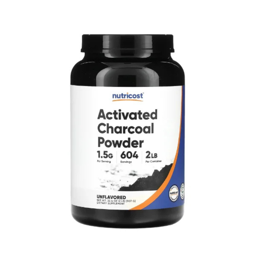 Nutricost, Activated Charcoal Powder, Unflavored, 2 lb (907 g) in Pakistan
