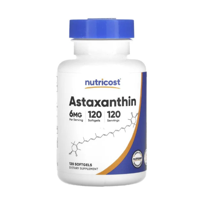 Nutricost, Astaxanthin, 6 mg, 120 Softgels in Pakistan