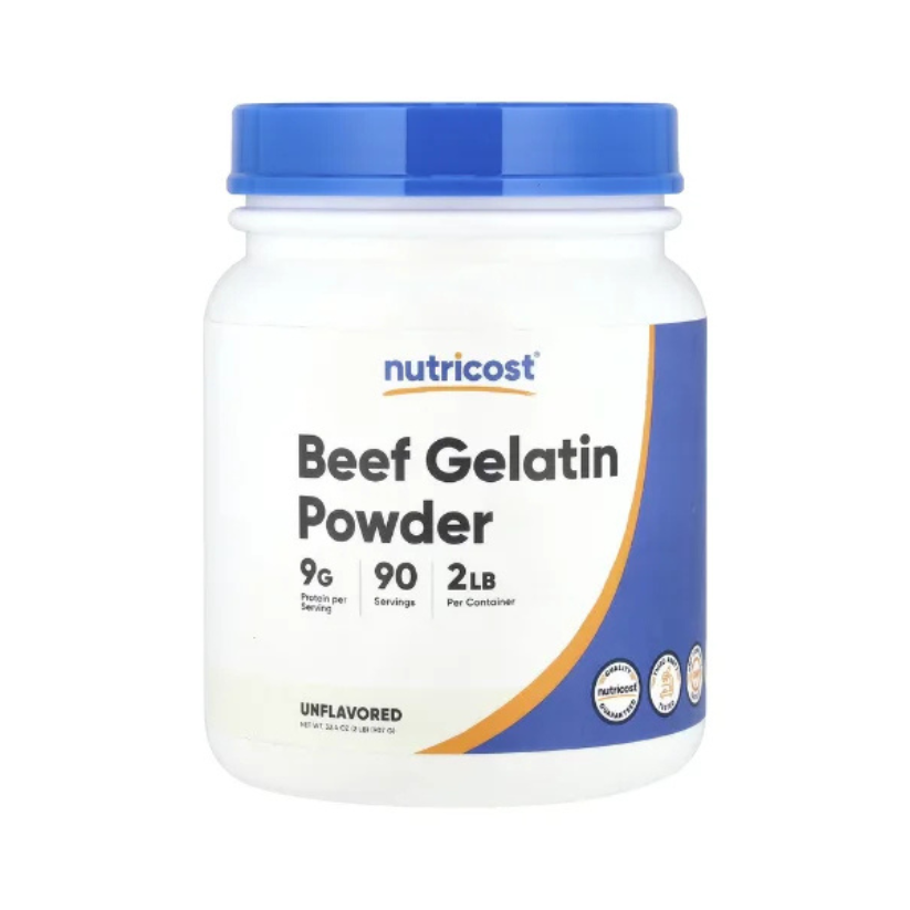 Nutricost, Beef Gelatin Powder, Unflavored, 32.4 oz (907 g) in Pakistan