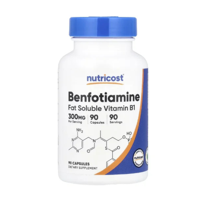 Nutricost, Benfotiamine, 300 mg, 90 Capsules in Pakistan