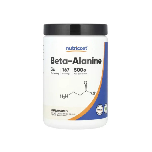 Nutricost, Beta-Alanine, Unflavored, 17.9 oz (500 g) in Pakistan