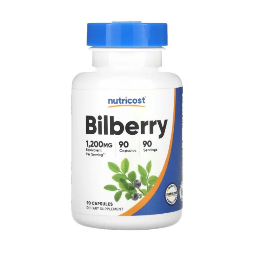 Nutricost, Bilberry, 1,200 mg, 90 Capsules in Pakistan