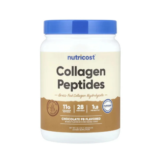 Nutricost, Collagen Peptides, Chocolate PB, 16.2 oz (454 g) in Pakistan
