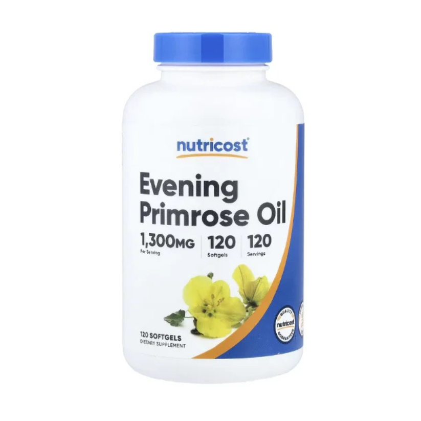 Nutricost, Evening Primrose Oil, 1,300 mg, 120 Softgels in Pakistan