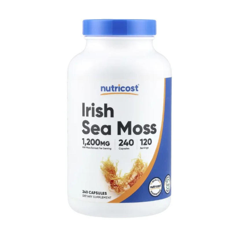 Nutricost, Irish Sea Moss, 1,200 mg, 240 Capsules in Pakistan