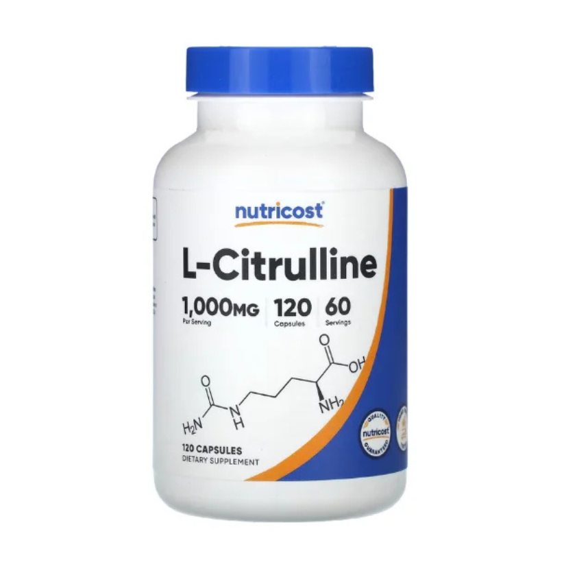 Nutricost, L-Citrulline, 1,000mg, 120 Capsules in Pakistan