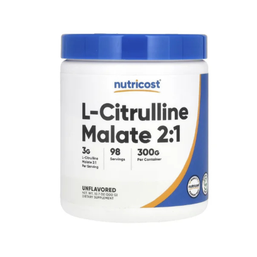 Nutricost, L-Citrulline Malate 2:1, Unflavored, 10.7 oz (300 g) in Pakistan