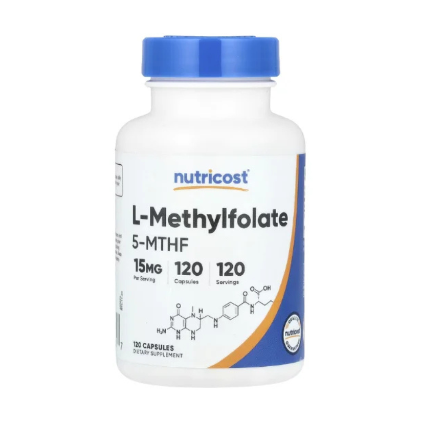 Nutricost, L-Methylfolate, 15 mg, 120 Capsules in Pakistan