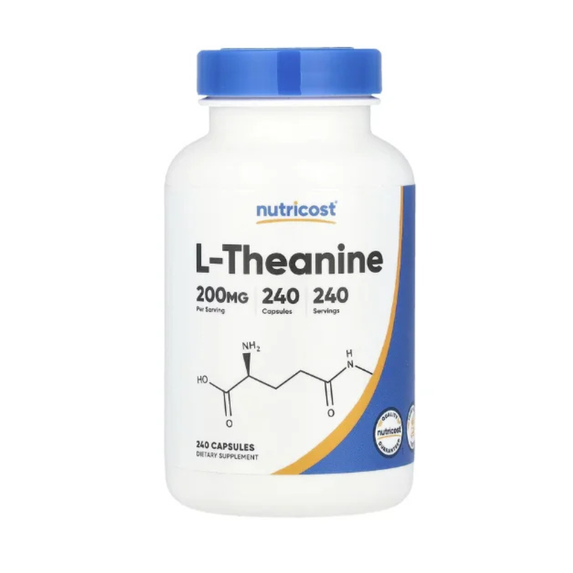 Nutricost, L-Theanine, 200 mg, 240 Capsules in Pakistan