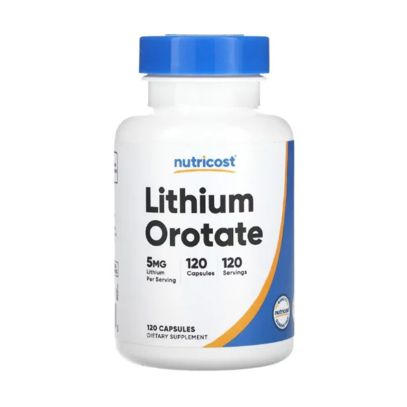 Nutricost, Lithium Orotate, 5 mg, 120 Capsules in Pakistan