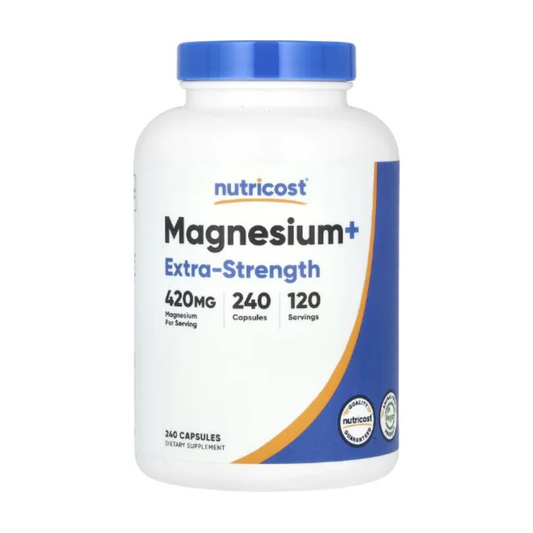 Nutricost, Magnesium+, Extra-Strength, 240 Capsules in Pakistan