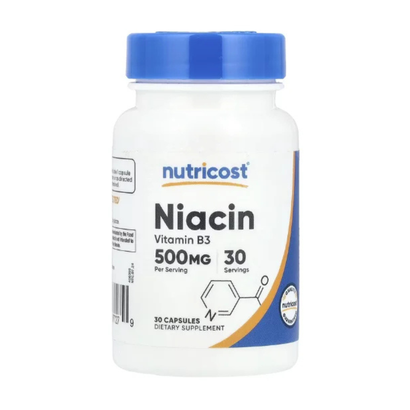 Nutricost, Niacin, 500 mg, 30 Capsules in Pakistan