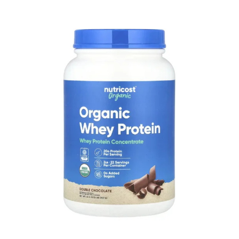 Nutricost, Organic Whey Protein, Double Chocolate, 2 lb (907 g) in Pakistan