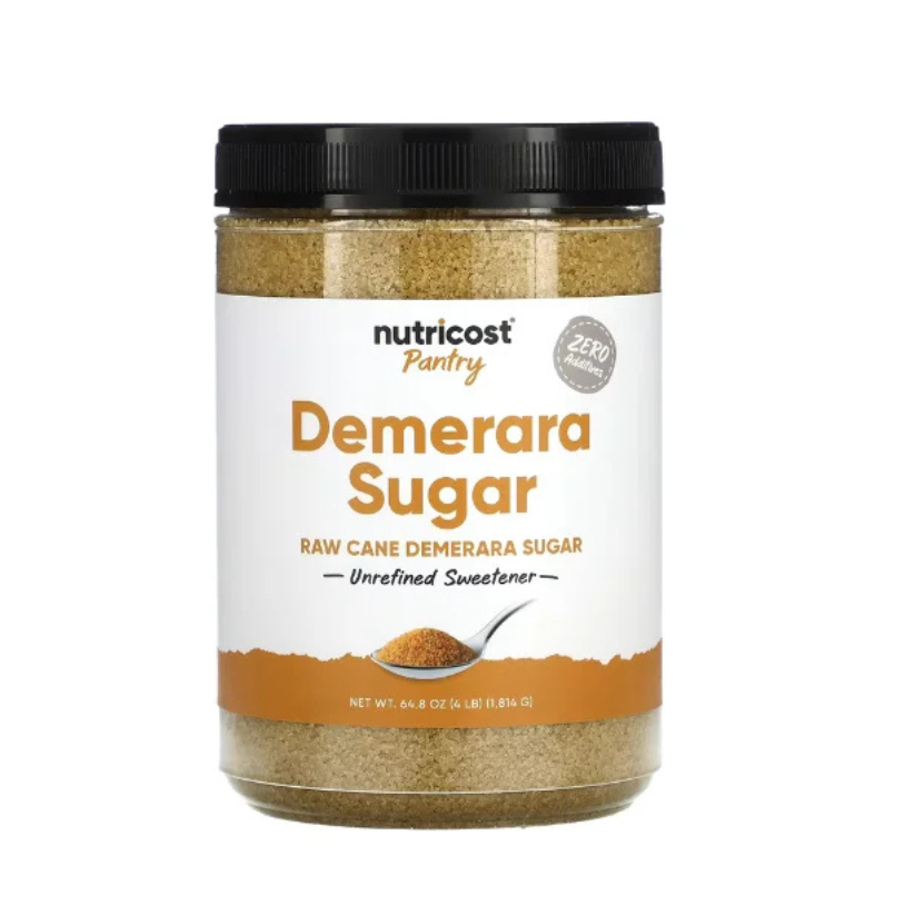 Nutricost, Pantry, Demerara Sugar, Unrefined Sweetener, 64.8 oz (1,814 g) in Pakistan