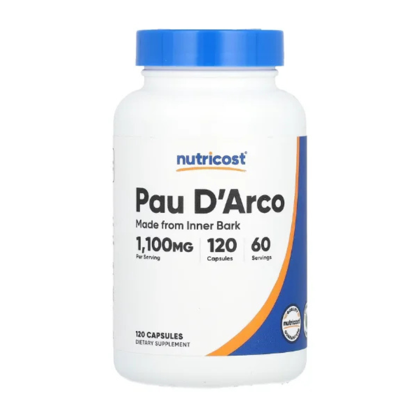 Nutricost, Pau D'Arco, 1,100 mg, 120 Capsules in Pakistan