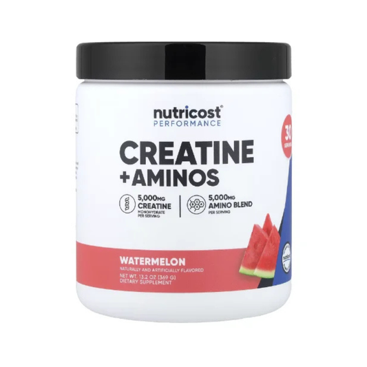 Nutricost, Performance, Creatine + Aminos, Watermelon, 13.2 oz (369 g) in Pakistan