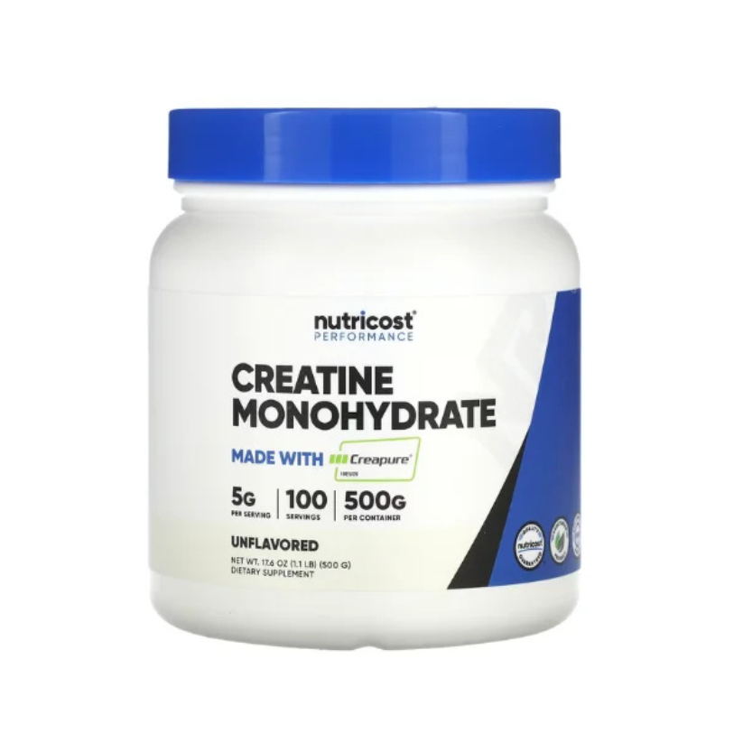 Nutricost, Performance, Creatine Monohydrate, Unflavored, 1.1 lb (500 g) in Pakistan