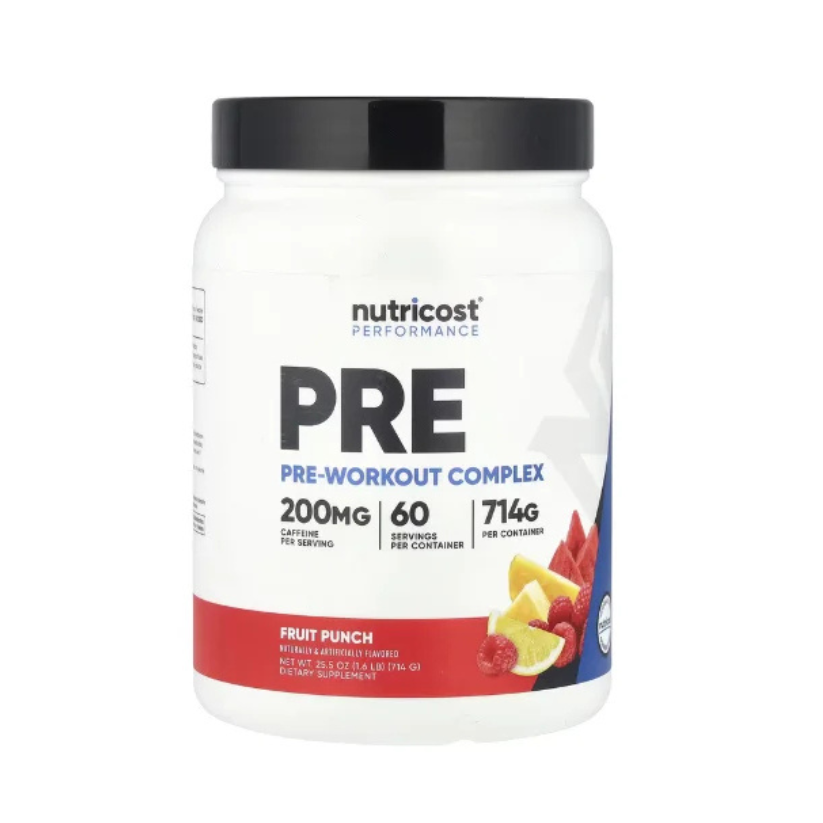 Nutricost, Performance, Pre-Workout Complex, Fruit Punch, 1.6 lb (714 g) in Pakistan