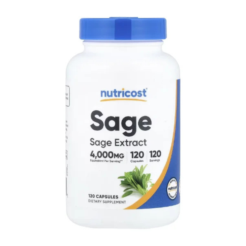 Nutricost, Sage, 4,000 mg, 120 Capsules in Pakistan