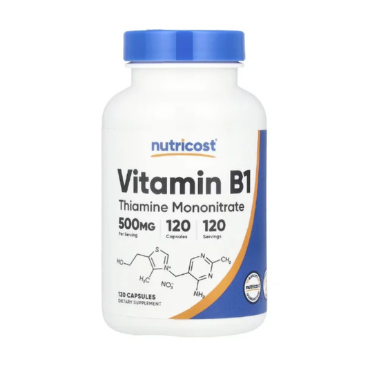 Nutricost, Vitamin B1, 500 mg, 120 Capsules in Pakistan