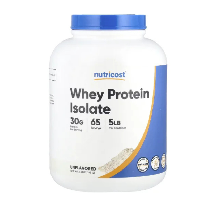 Nutricost, Whey Protein Isolate, Unflavored, 5 lb (2,268 g) in Pakistan