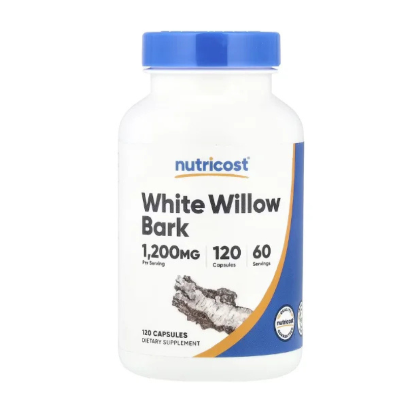 Nutricost, White Willow Bark, 1,200 mg, 120 Capsules in Pakistan
