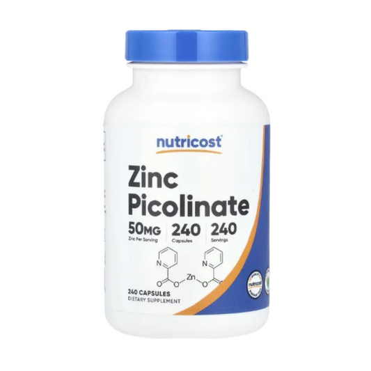 Nutricost, Zinc Picolinate, 50 mg, 240 Capsules in Pakistan