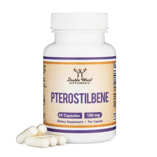 Double Wood Supplements, Pterostilbene, 100 mg, 60 Capsules in Pakistan