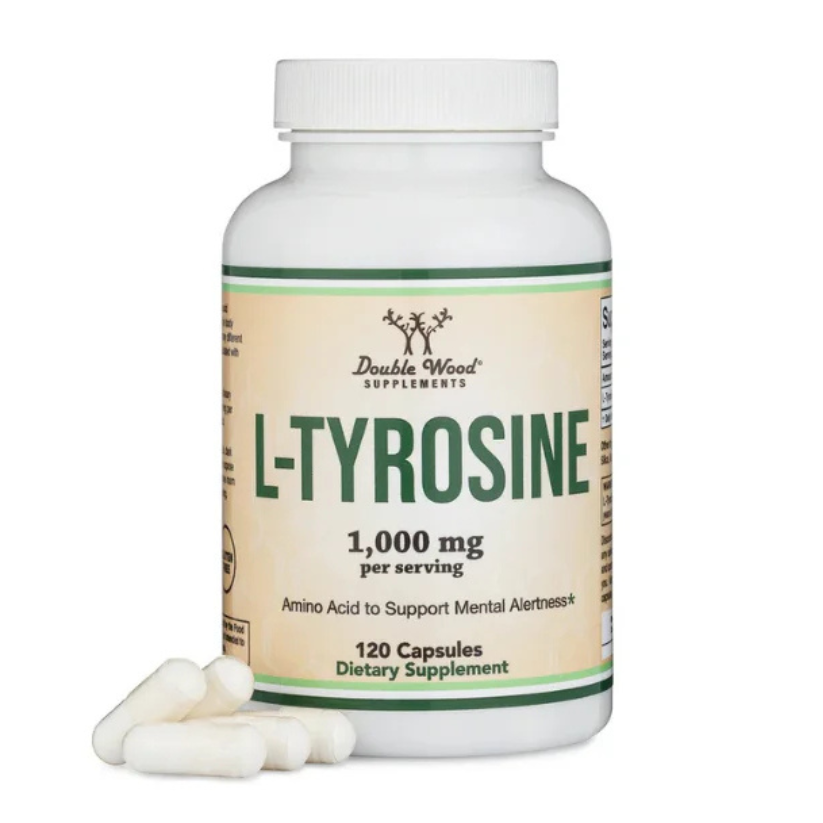 Double Wood Supplements, L-Tyrosine, 1000 mg, 120 Capsules in Pakistan