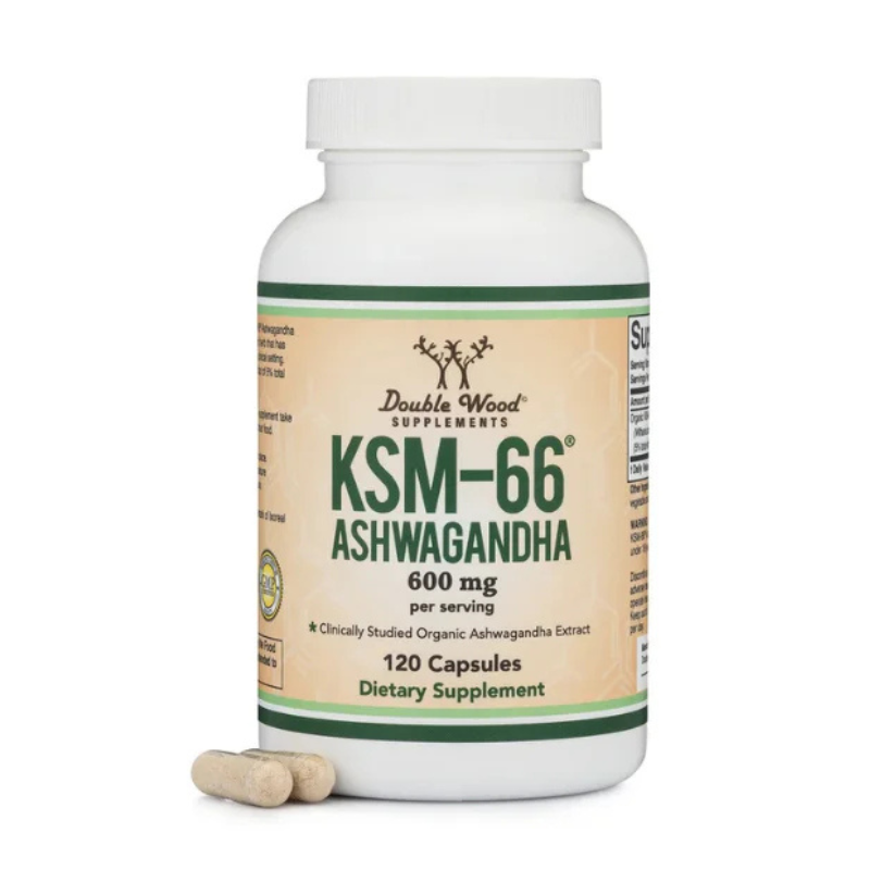 Double Wood Supplements, KSM-66 Ashwagandha, 600 mg, 120 Capsules in Pakistan