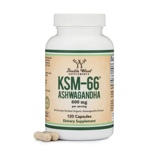 Double Wood Supplements, KSM-66 Ashwagandha, 600 mg, 120 Capsules in Pakistan