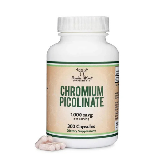 Double Wood Supplements, Chromium Picolinate, 1000 mcg, 300 Capsules in Pakistan