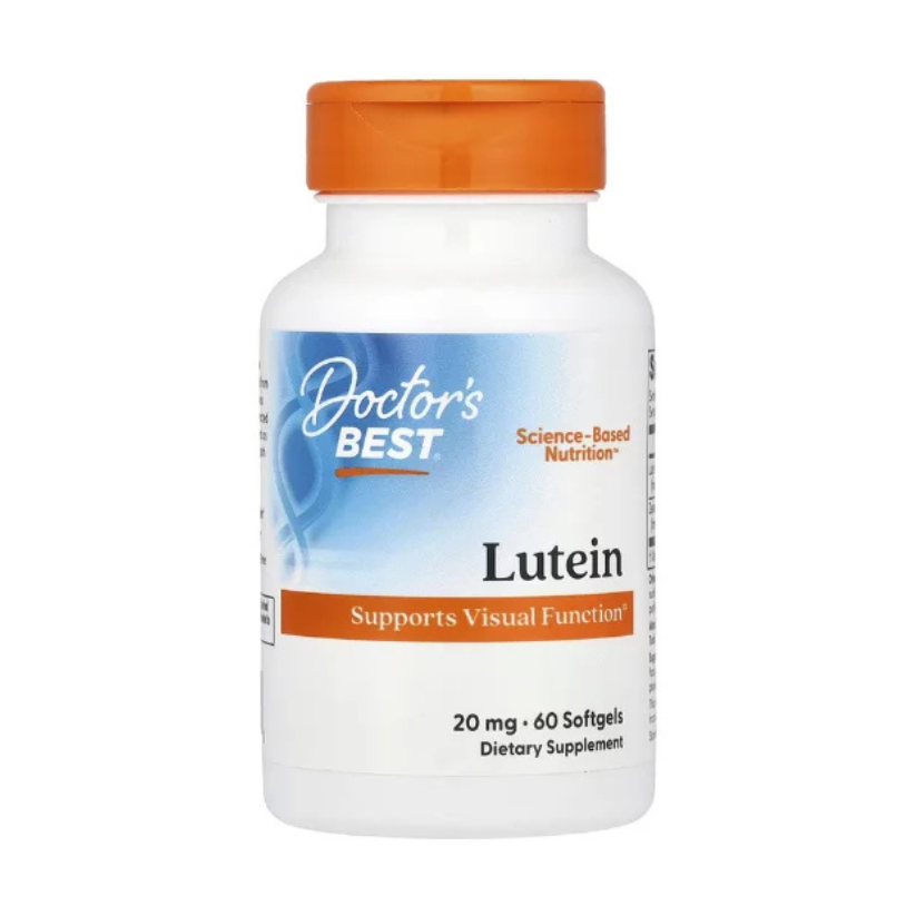 Doctor's Best, Lutein, 20 mg, 60 Softgels in Pakistan