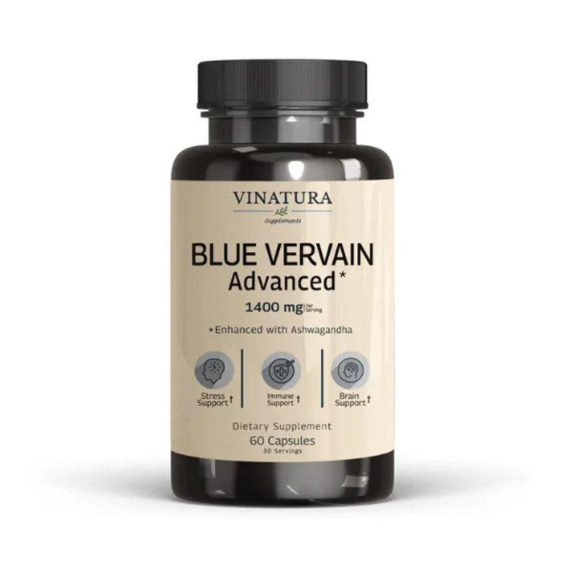 VINATURA Blue Vervain Advanced 1400mg Capsules in Pakistan