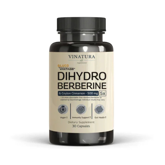 VINATURA DihydroBerberine with Ceylon Cinnamon 500mg Capsules in Pakistan