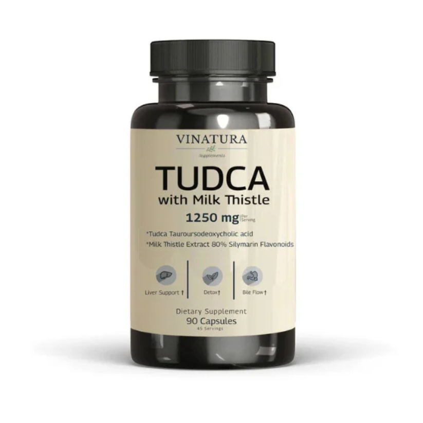 VINATURA TUDCA Milk Thistle 1250mg, 90 Capsules in Pakistan