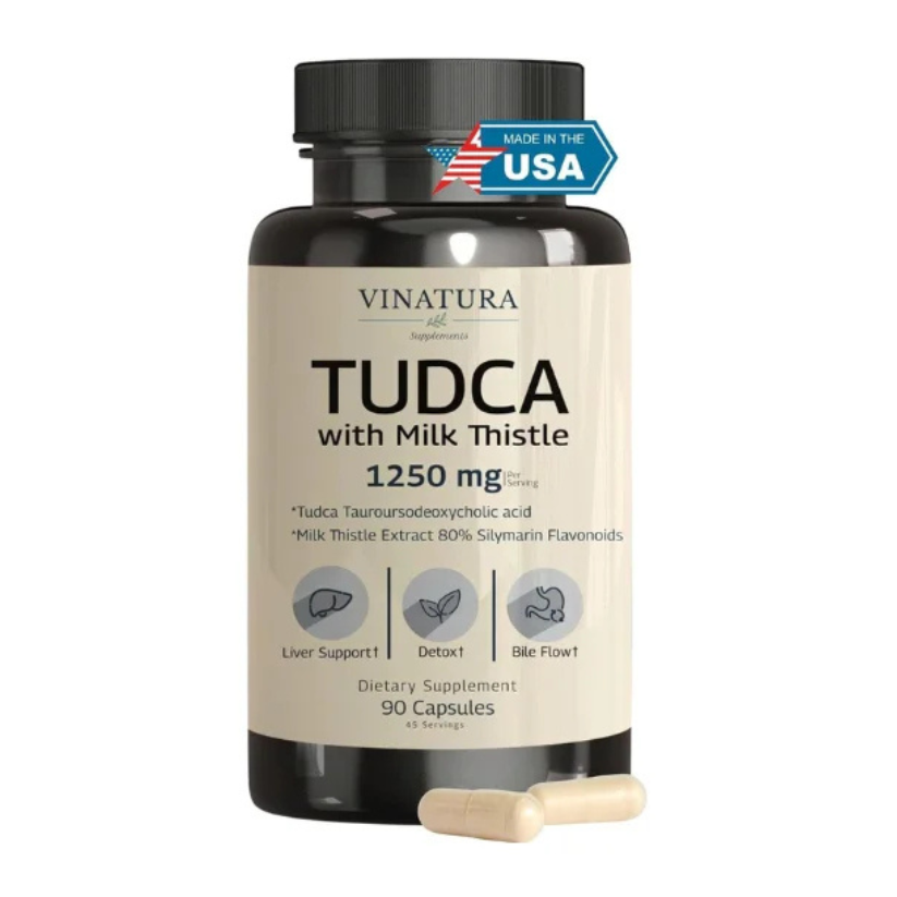 VINATURA TUDCA Milk Thistle 1250mg Capsules in Pakistan